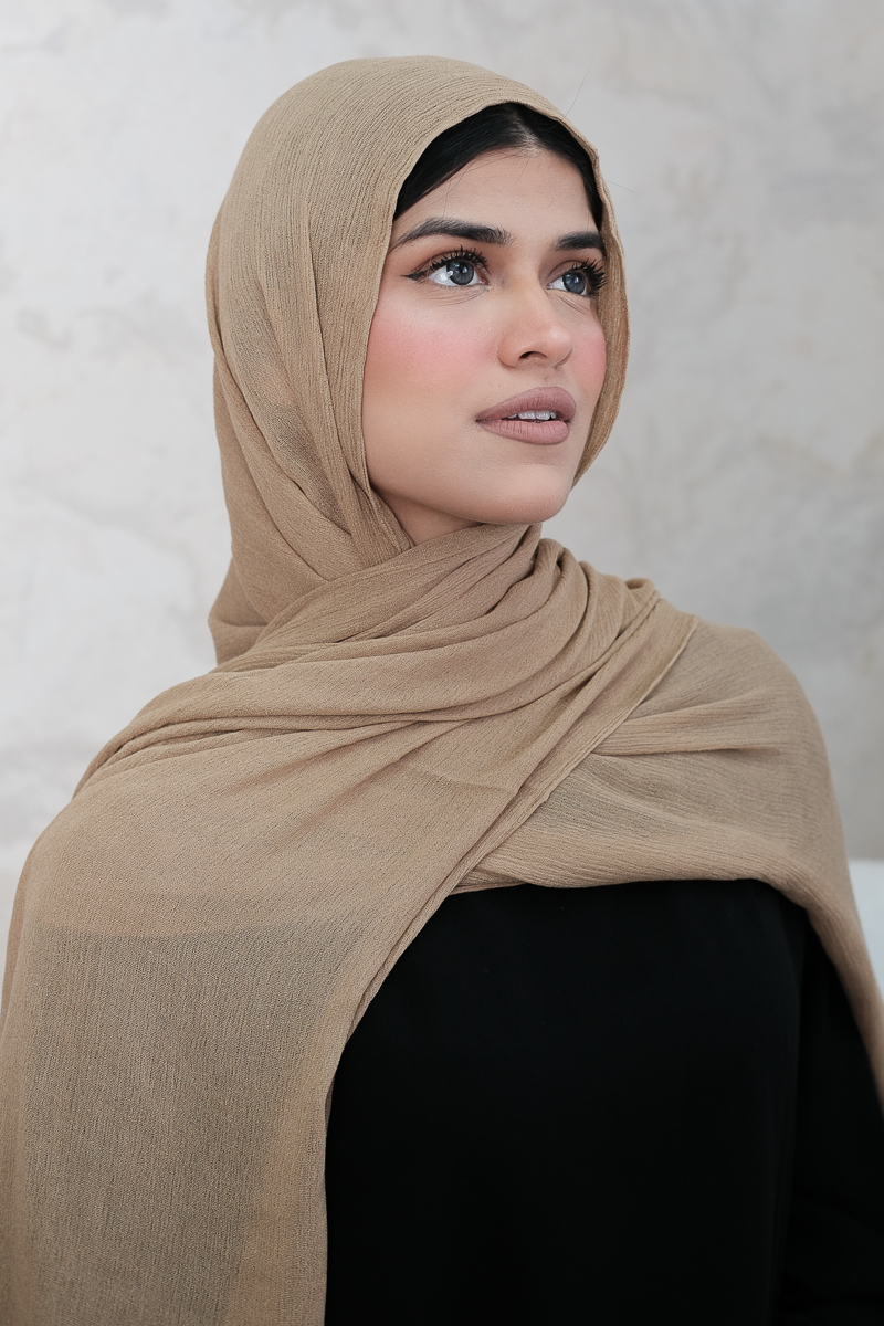 Camel Rayon Vogue Hijab