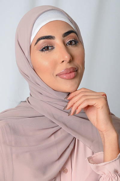 Mocha Chiffon Hijab