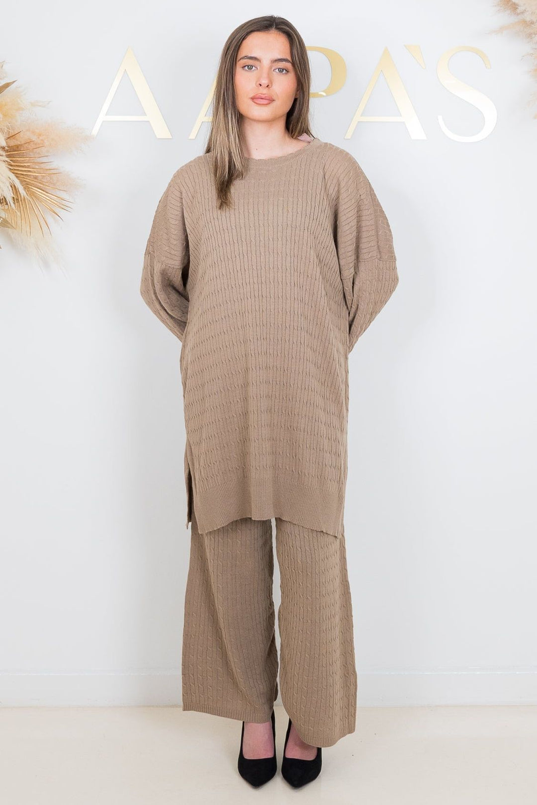 Adeena Beige Co-Ord