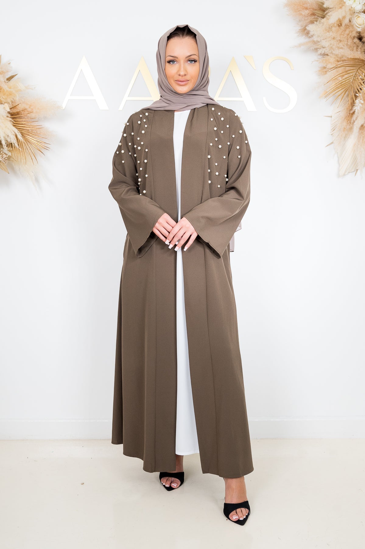 Leena Open Abaya