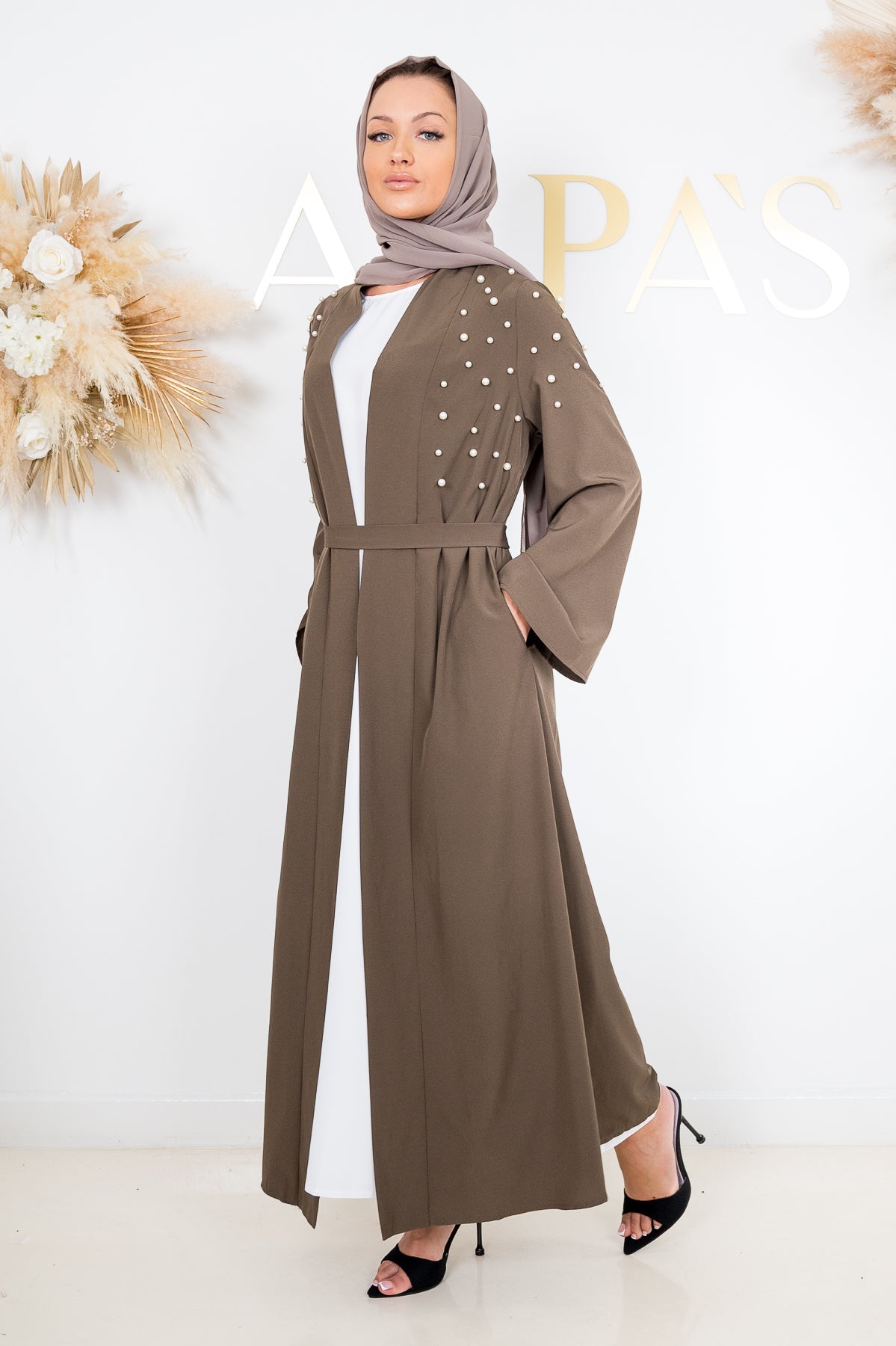 Leena Open Abaya