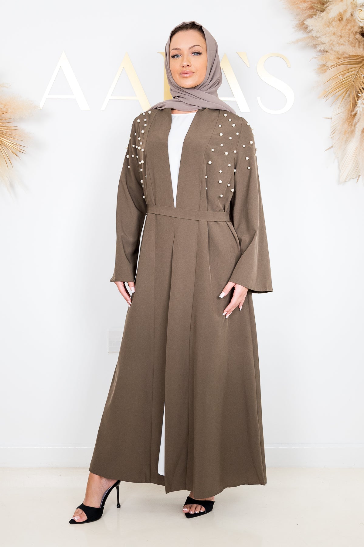 Leena Open Abaya