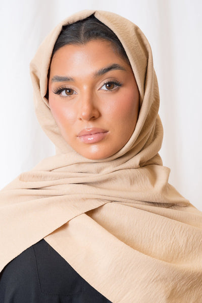 Nude Arabian Cotton Hijab