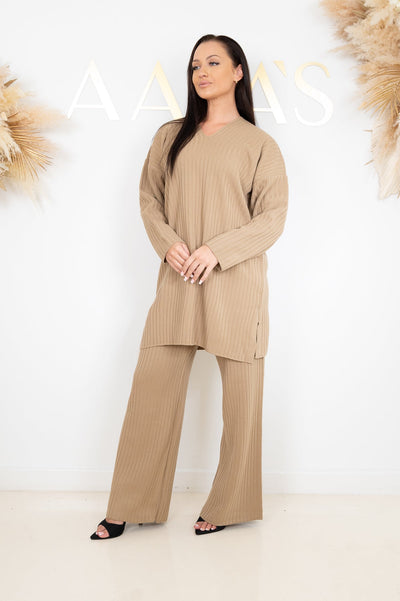 Evie Beige Co-Ord