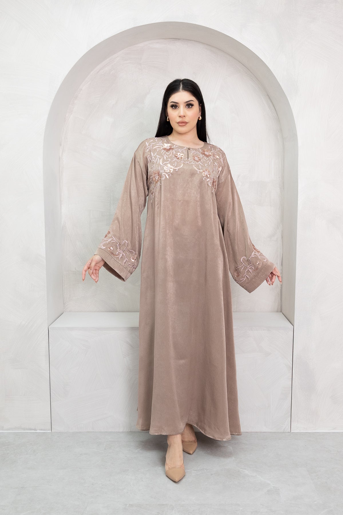 Runa Embroidered Dress