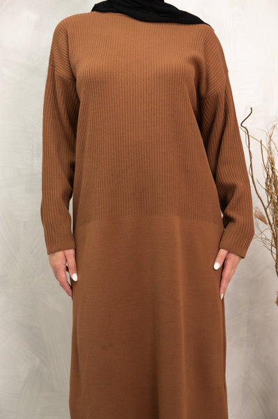 Ava Treacle Knit Dress