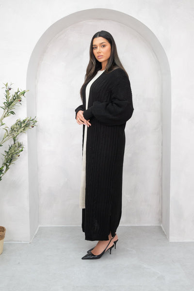 Nairah Black Cardigan