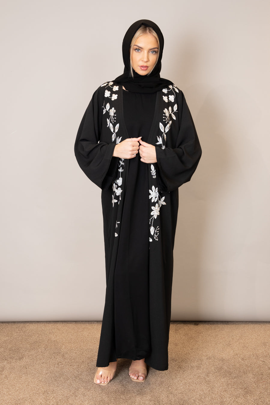 Lamees Embroidered Abaya