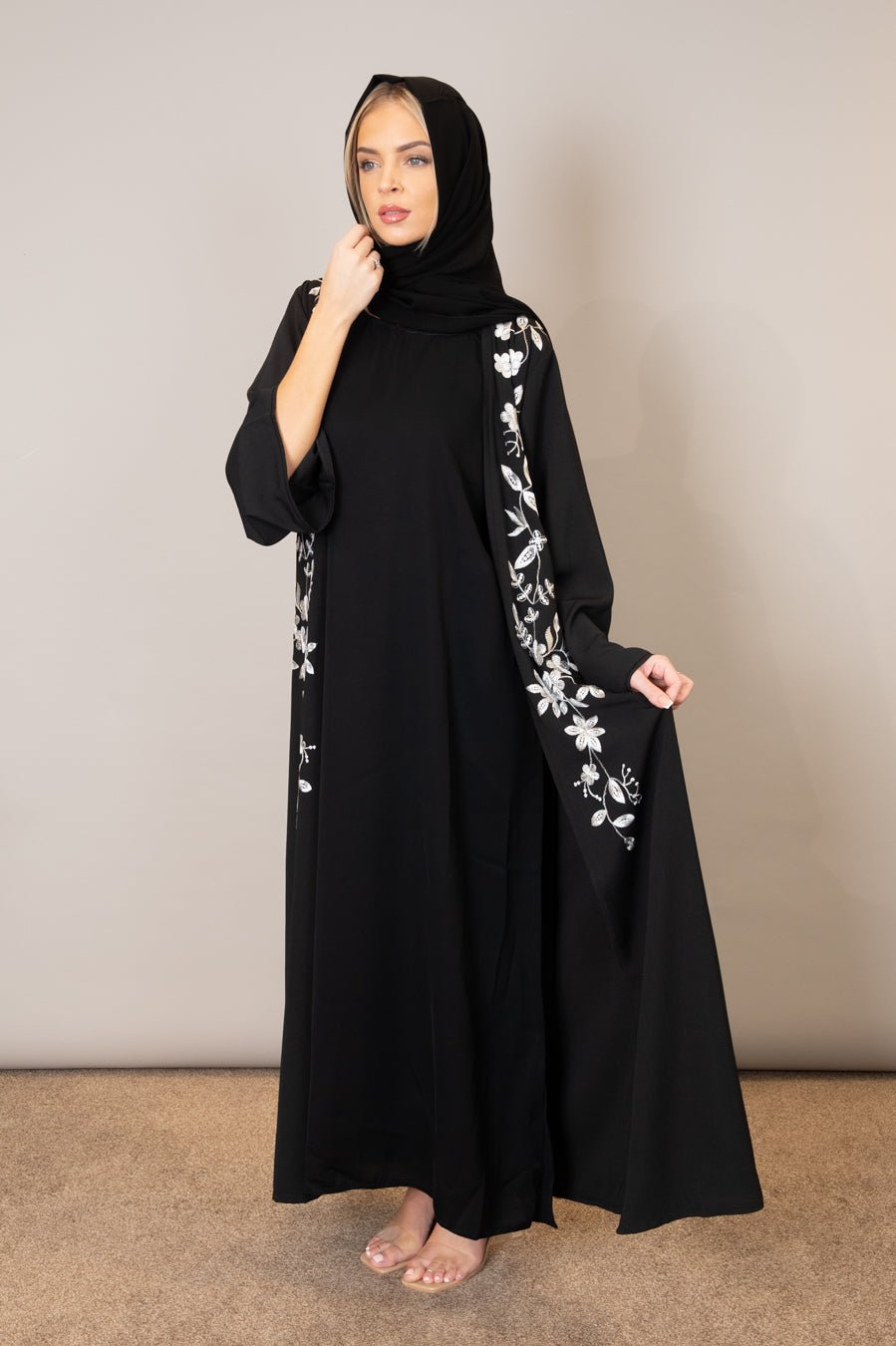 Lamees Embroidered Abaya