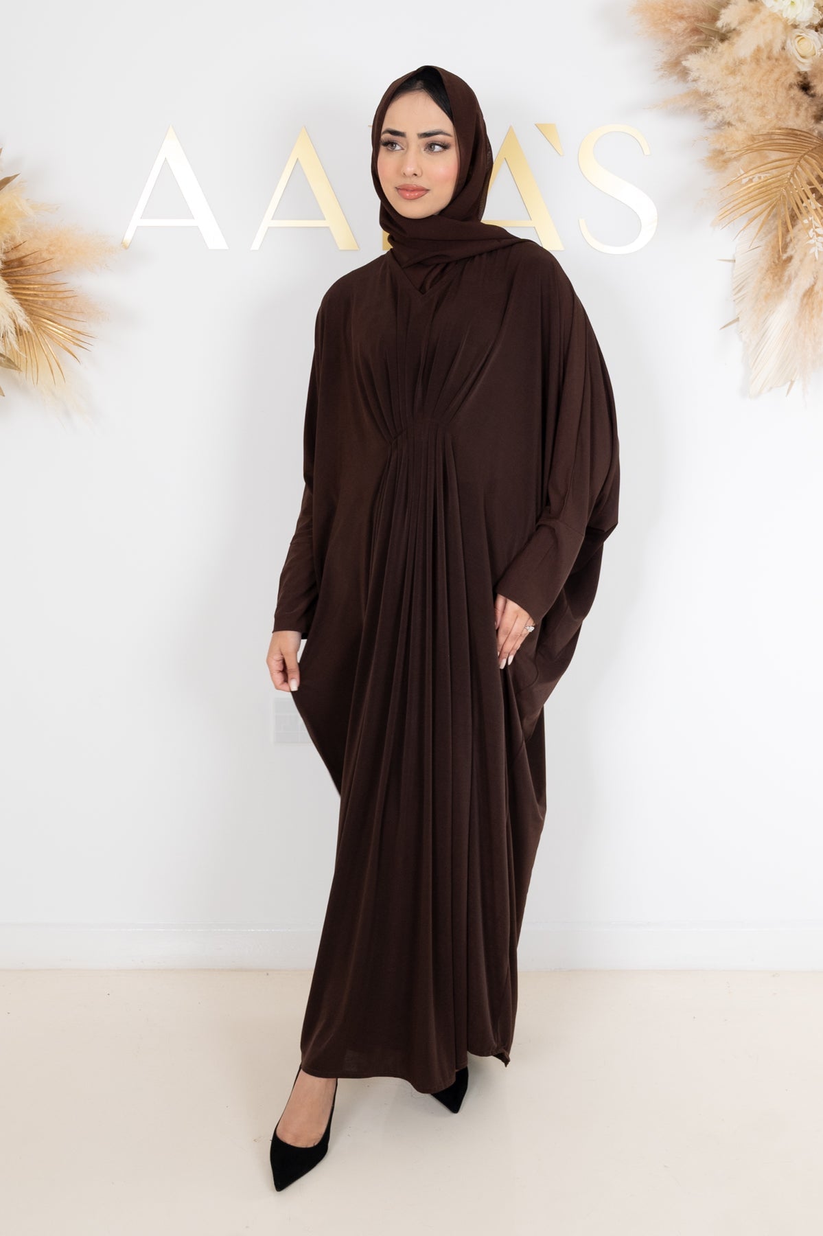 Mylah Batwing Jersey Abaya