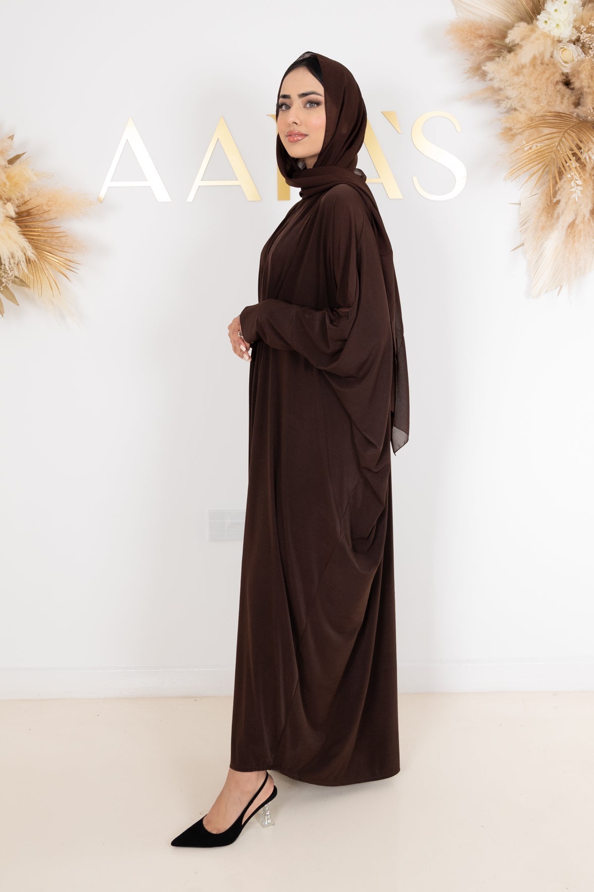 Mylah Batwing Jersey Abaya