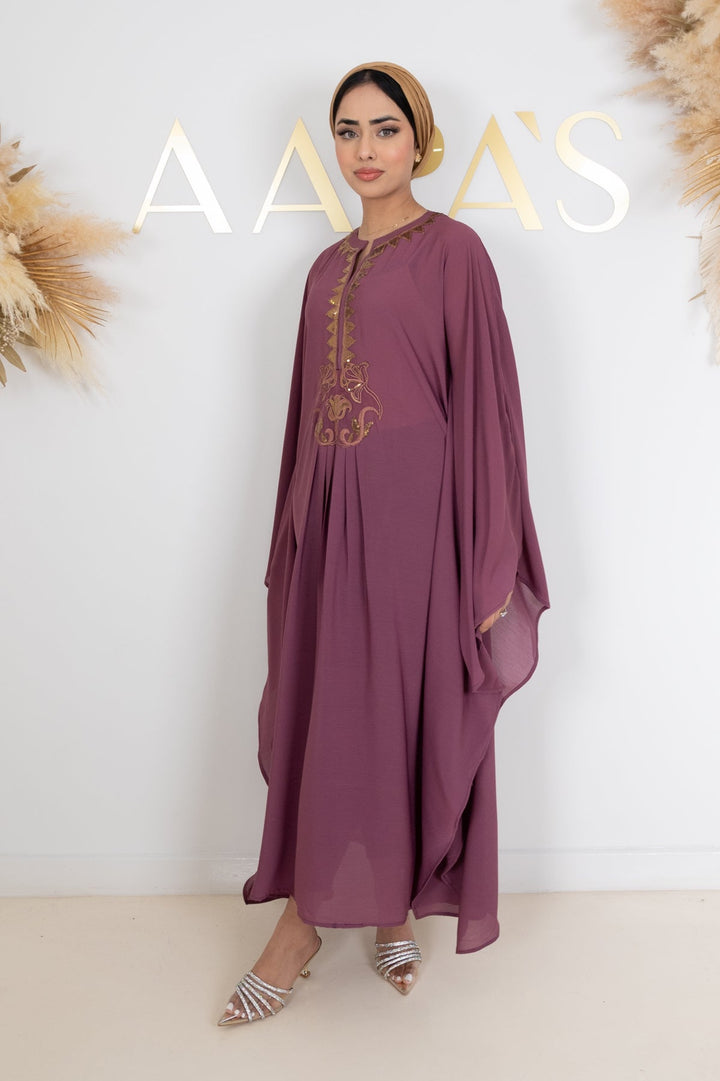Inaya Sequined Embroidered Kaftan