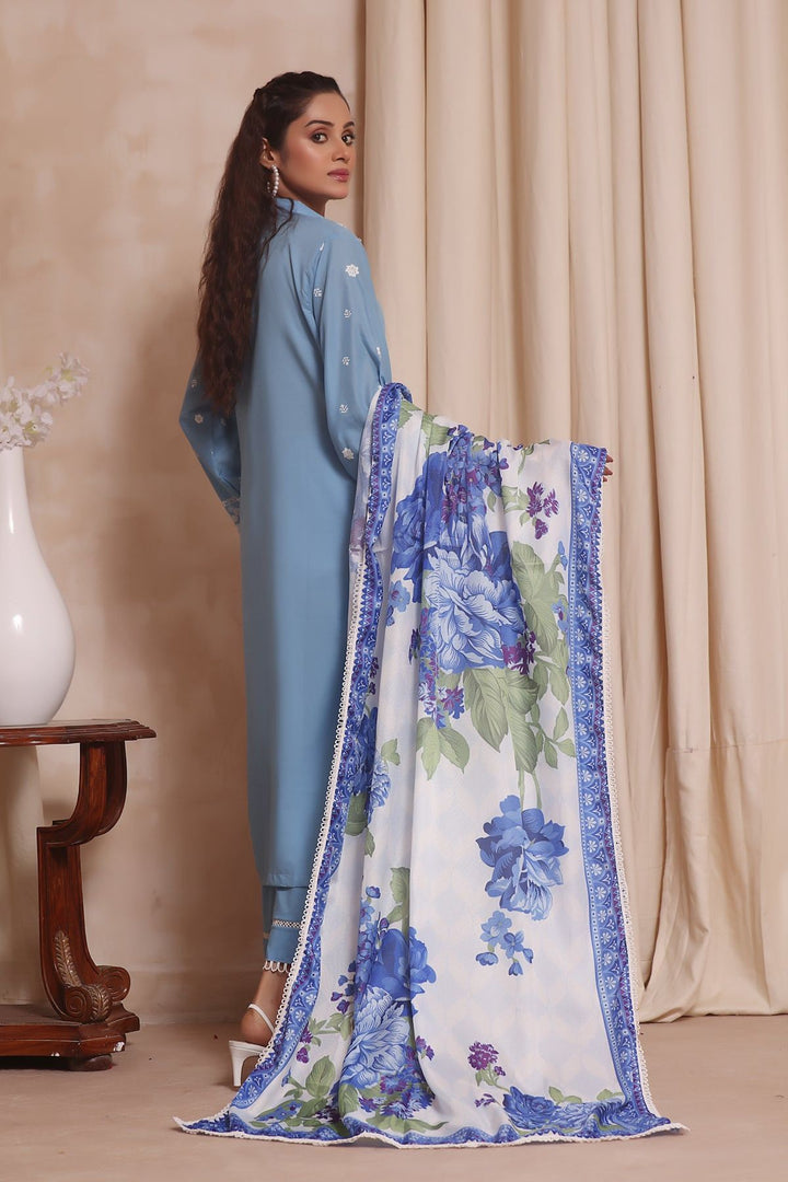 Durnaz 3 Piece Suit - Zainab Chottani