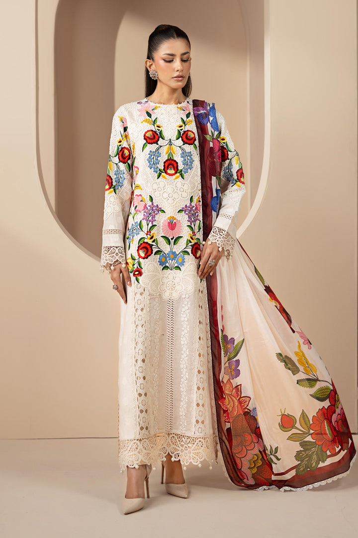 Design 10A - Maria B Luxe Stitched