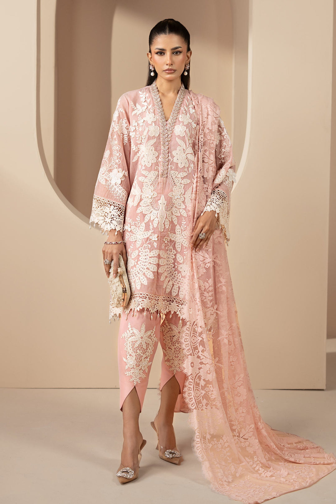 Design 3A - Maria B Luxe Stitched – Janan