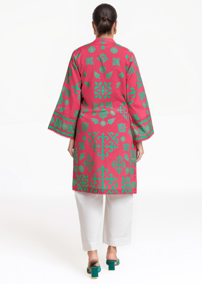 Cambric Pink Stitched Suit - Bonanza
