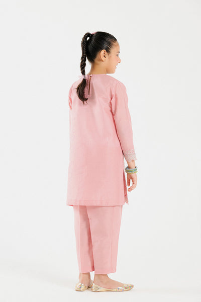 Lawn Pink Stitched Suit - Ethnic