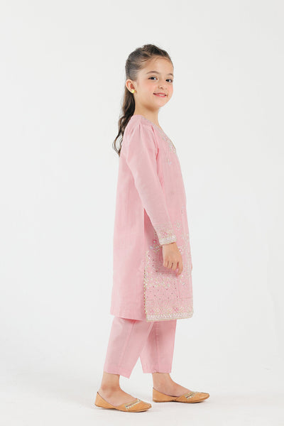 Lawn Pink Stitched Suit - Ethnic