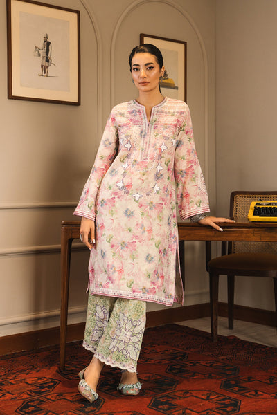 Lawn Vanila Stitched Suit - Ethnic