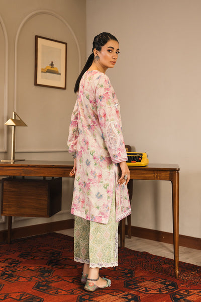 Lawn Vanila Stitched Suit - Ethnic