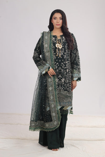 Design 5 - Baroque Chantelle Embroidered Chiffon Collection