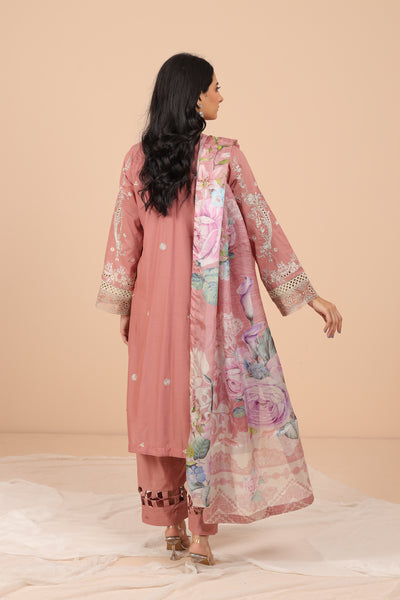 Giselle 3 Piece Suit - Elaf Chikankari Collection