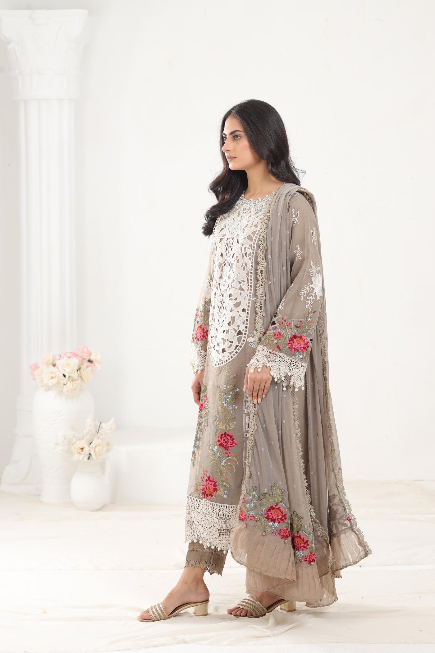 Design 1 - Maria B Luxury Stitched Lawn