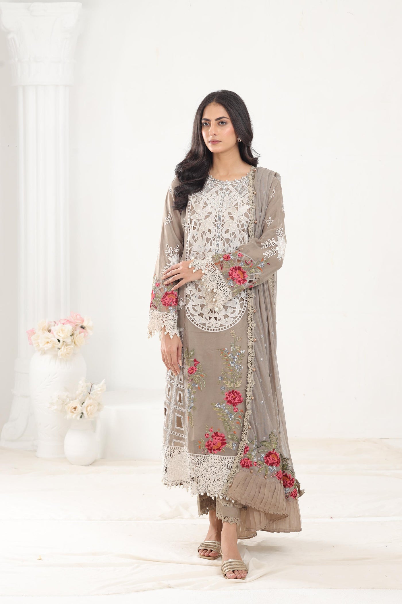 Design 1 - Maria B Luxury Stitched Lawn