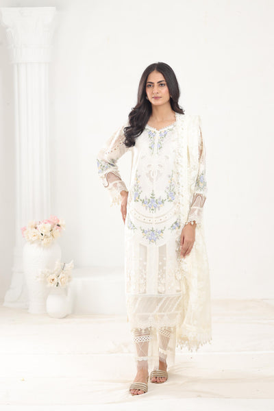 Design 4 - Maria B Luxury Stitched Lawn