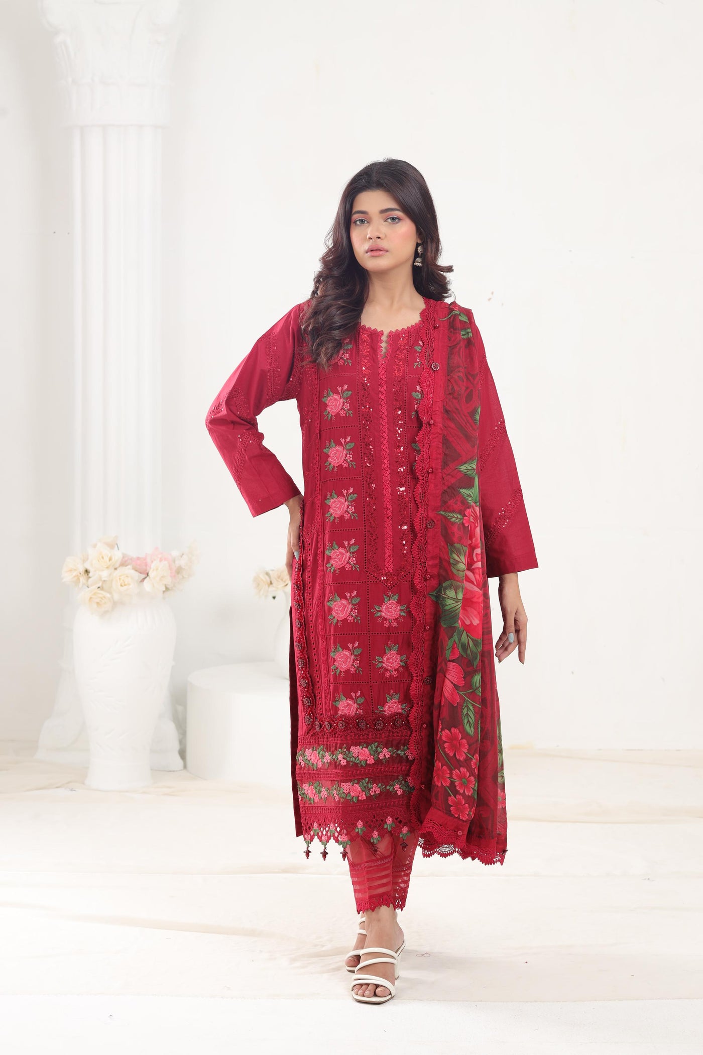 Design 5 - Maria B Luxury Stitched Lawn