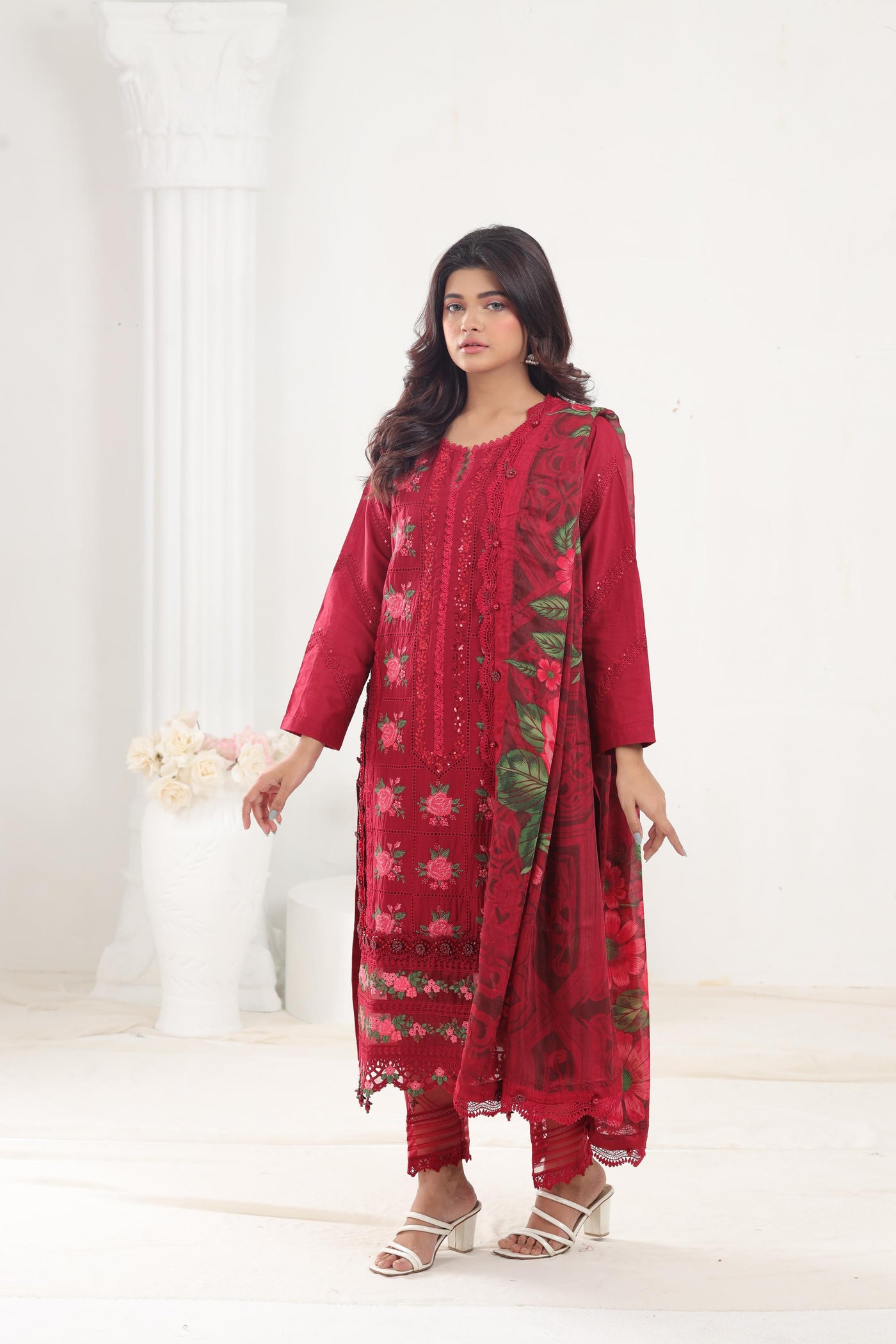 Design 5 - Maria B Luxury Stitched Lawn