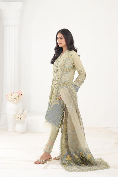 Design 10 - Maria B Luxury Stitched Lawn