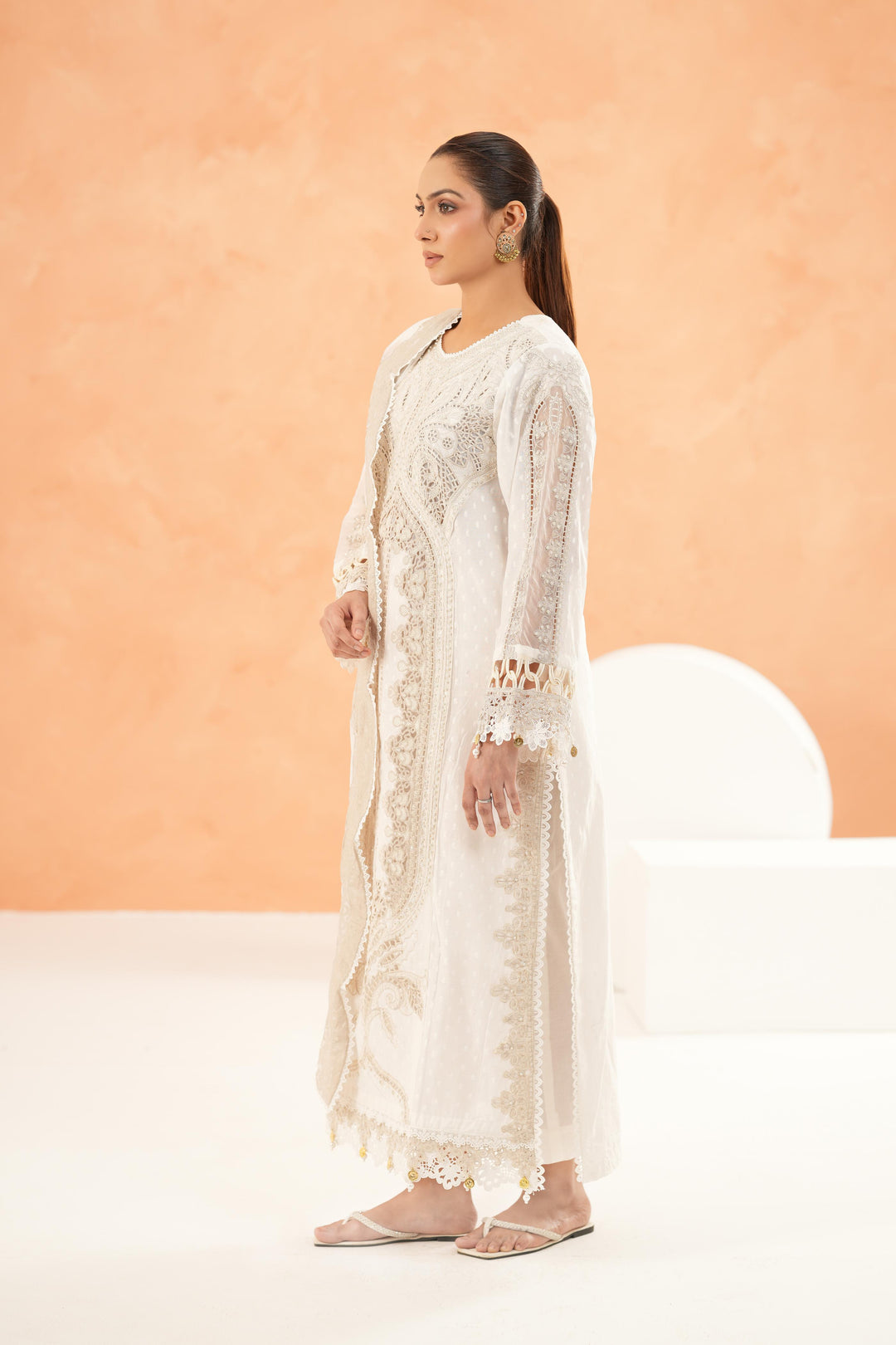 Design 1 - Maria B Luxury Lawn Stitched