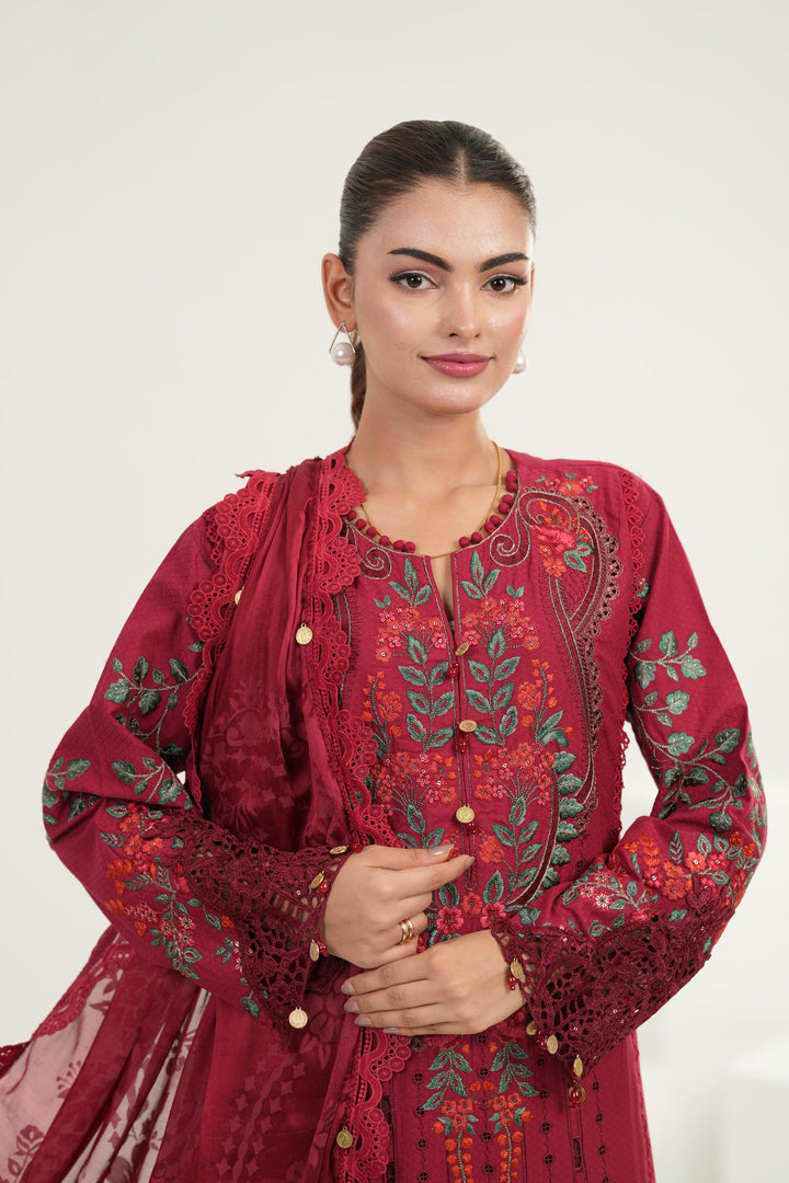 Design 5 - Maria B Luxury Lawn Stitched