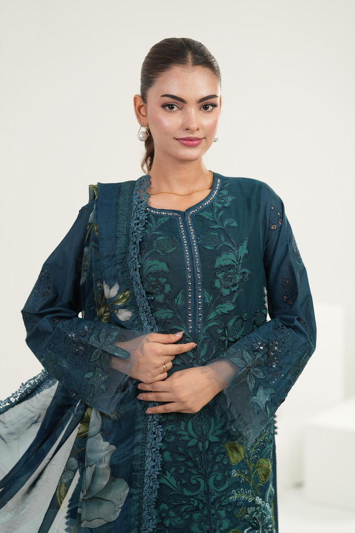 Design 6 - Maria B Luxury Lawn Stitched