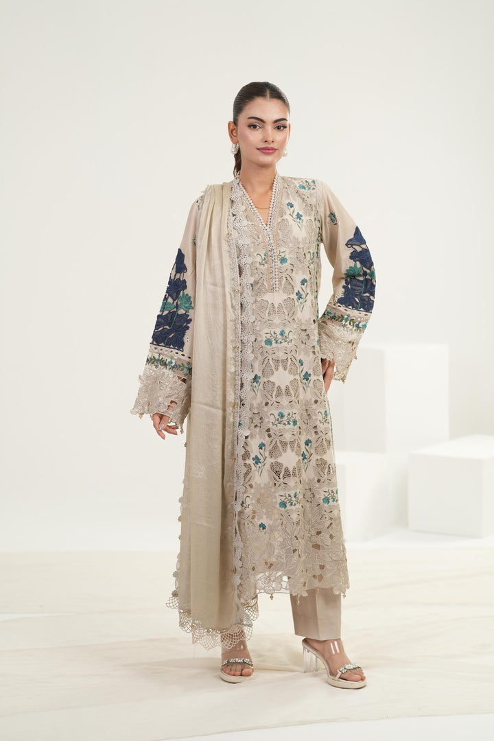 Design 8 - Maria B Luxury Lawn Stitched