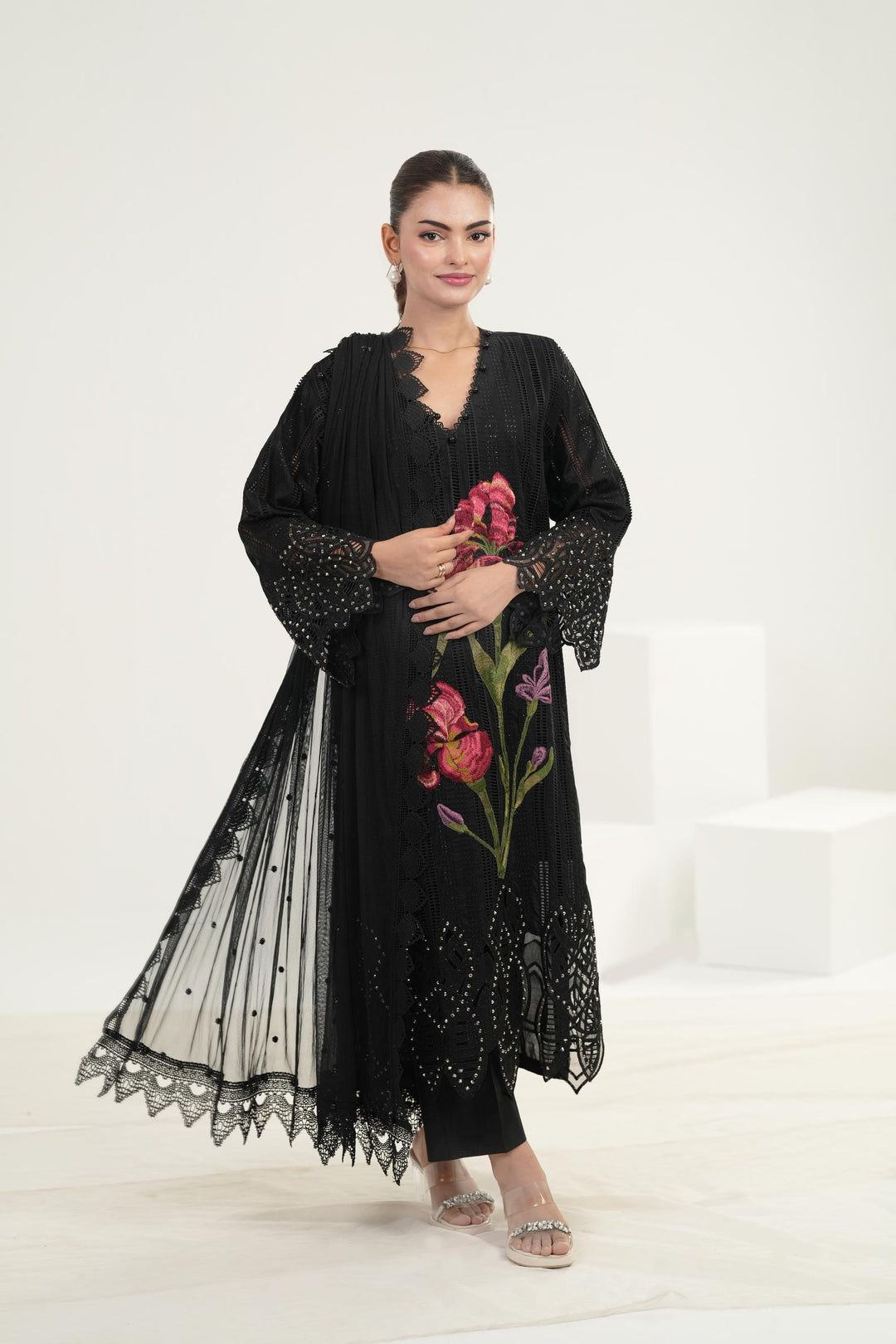 Design 10 - Maria B Luxury Lawn Stitched