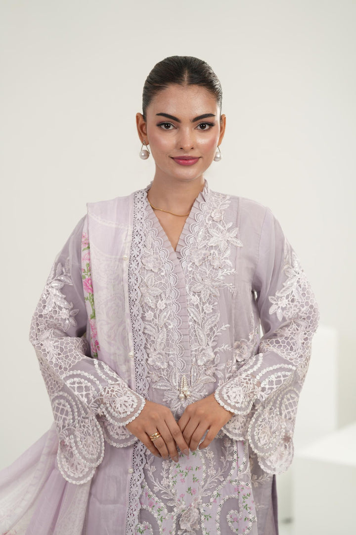 Design 12 - Maria B Luxury Lawn Stitched