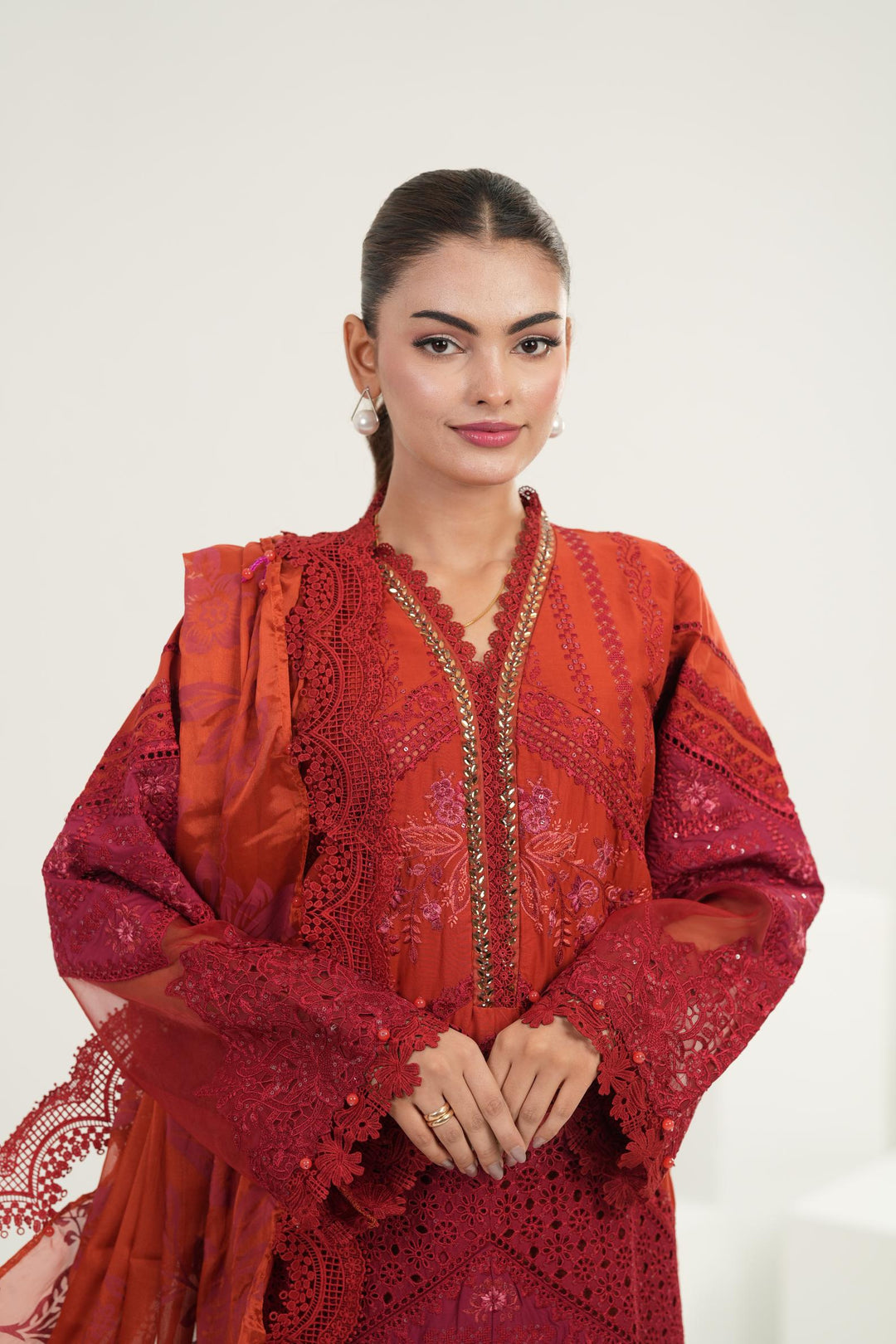 Design 13 - Maria B Luxury Lawn Stitched