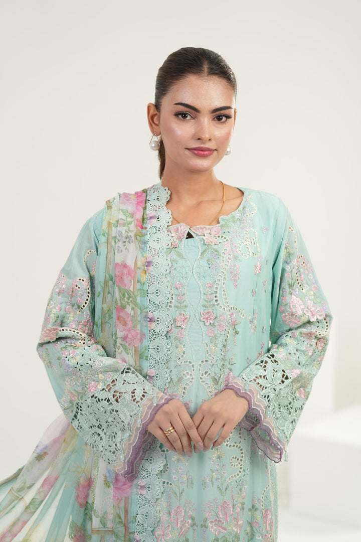 Design 15 - Maria B Luxury Lawn Stitched