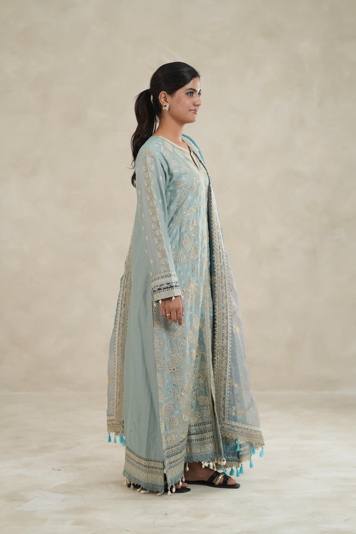 Design 1 - Baroque Eid Luxe Lawn Stitched