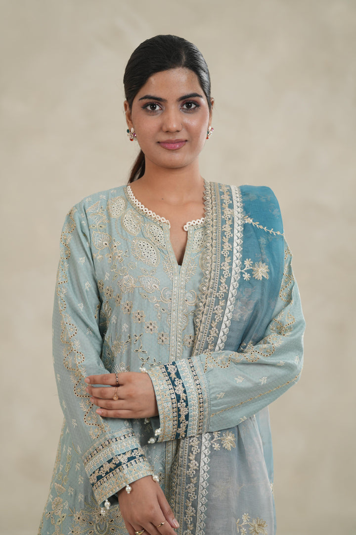 Design 1 - Baroque Eid Luxe Lawn Stitched