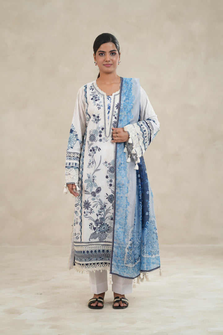 Design 6 - Baroque Eid Luxe Lawn Stitched