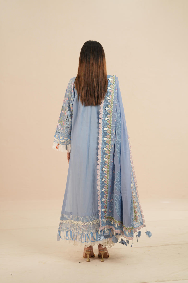 Elani - Suffuse Embroidered Lawn Stitched