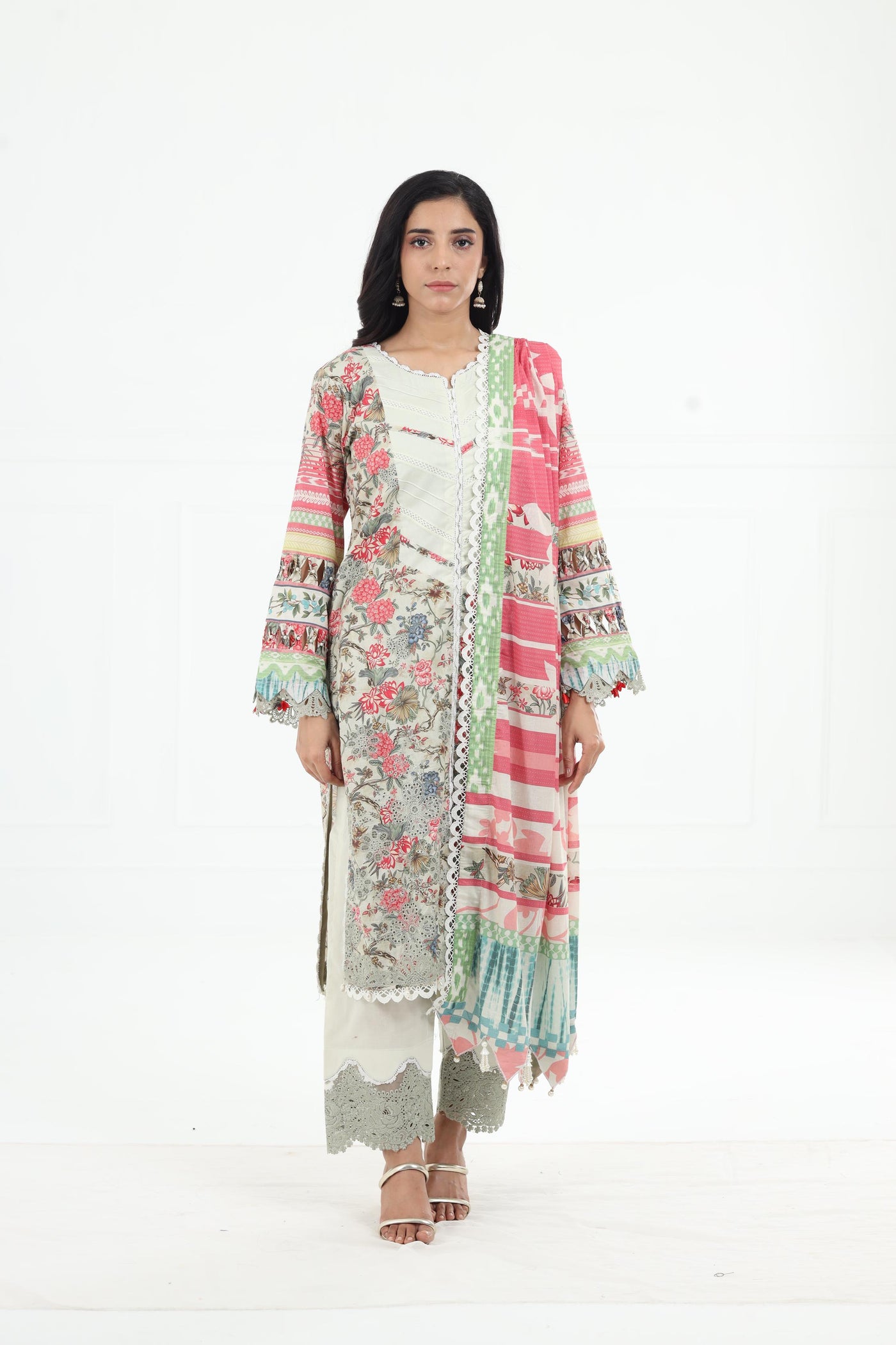 Giardino - Elaf Premium Chikankari Stitched Collection