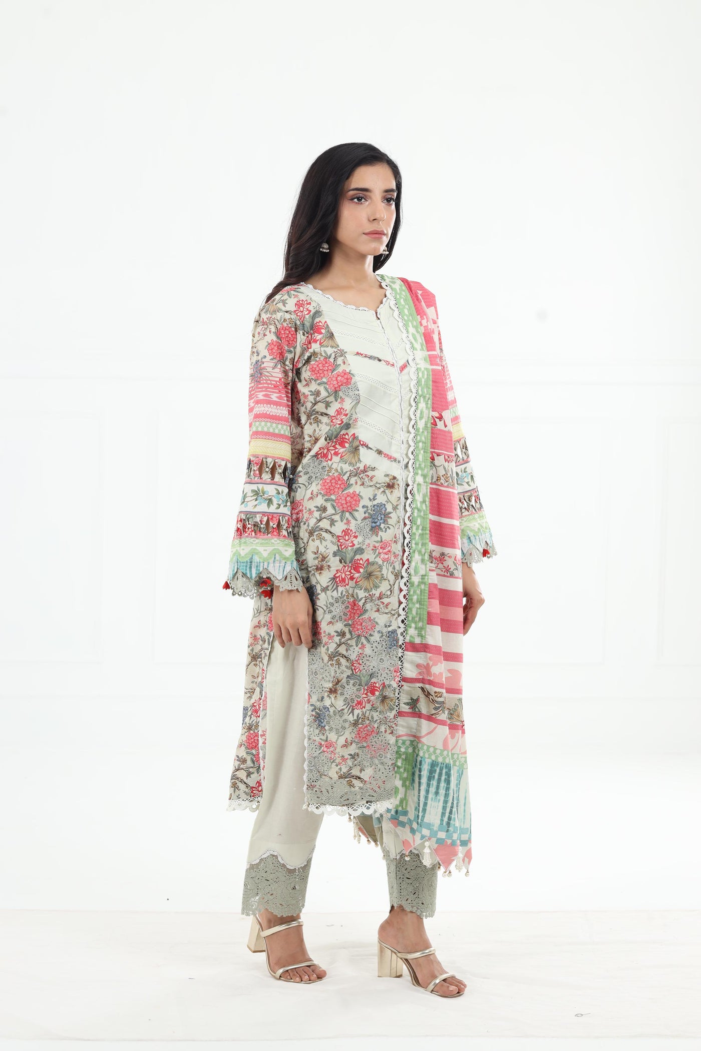 Giardino - Elaf Premium Chikankari Stitched Collection