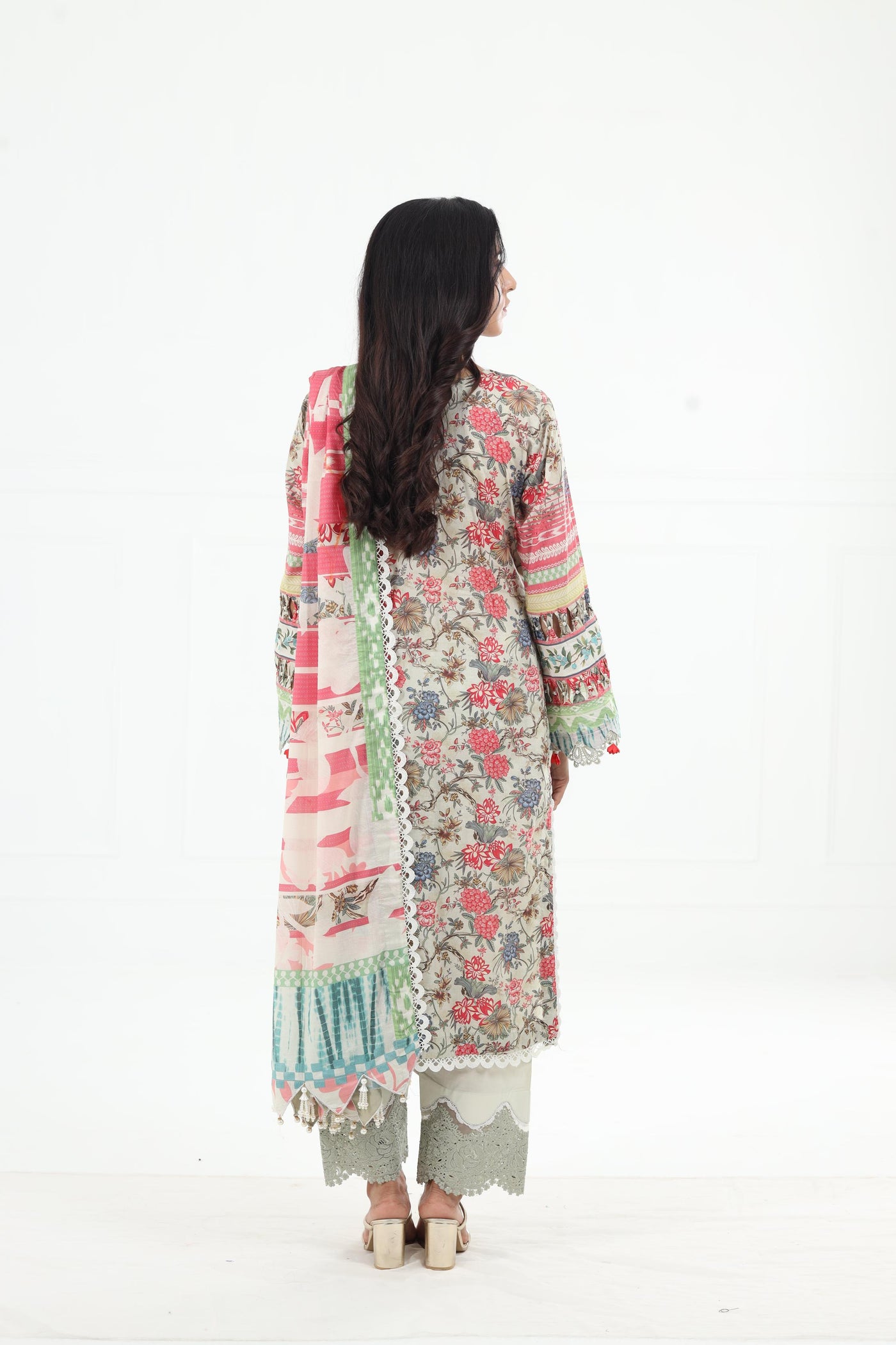 Giardino - Elaf Premium Chikankari Stitched Collection