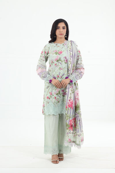 Floreale - Elaf Premium Chikankari Stitched Collection