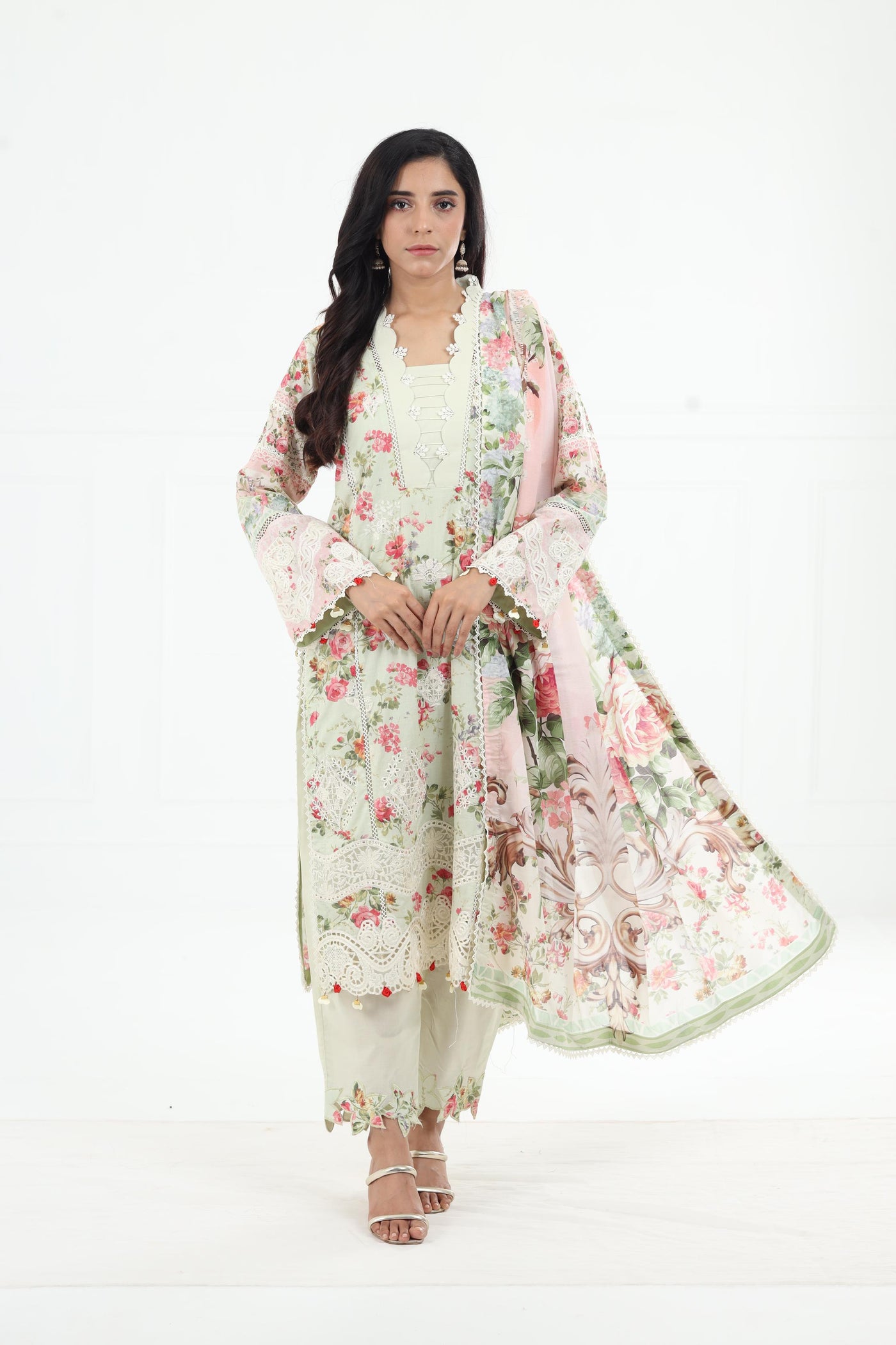 Dear Paradise - Elaf Premium Chikankari Stitched Collection