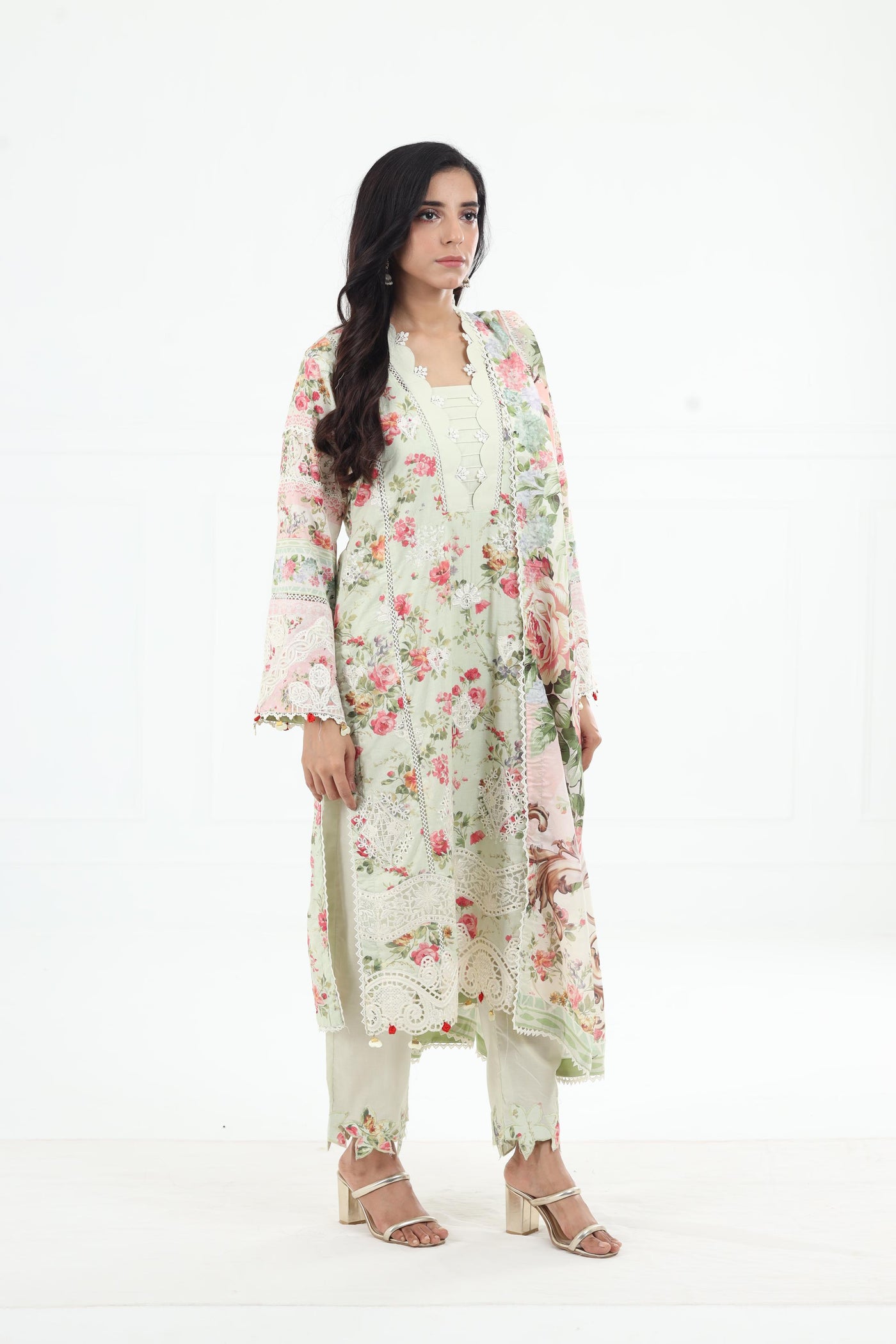 Dear Paradise - Elaf Premium Chikankari Stitched Collection